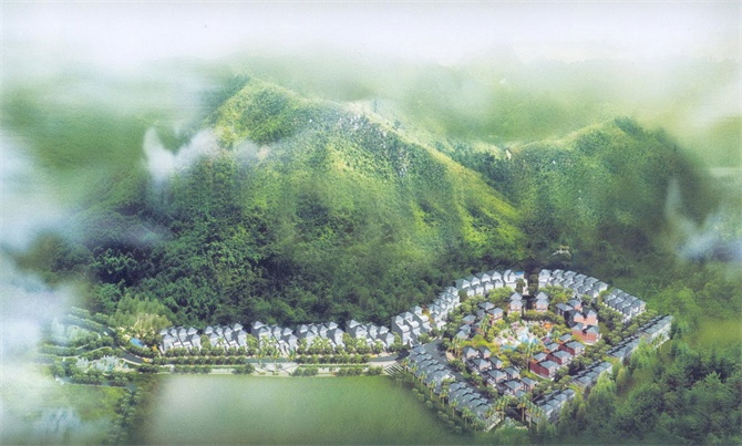 仙湖山莊現代中式別墅軟裝設計動態