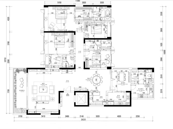 瓏御府豪宅新室內軟裝設計動態-別墅設計,軟裝設計,室內設計,豪宅設計,深圳例外軟裝設計公司