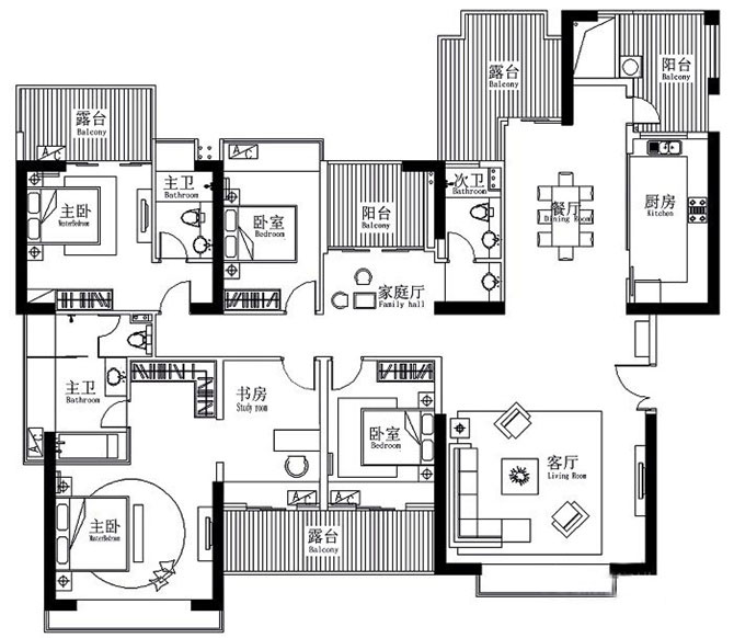 南山浪琴半島豪宅室內軟裝設計新動態-別墅設計,軟裝設計,室內設計,豪宅設計,深圳例外軟裝設計公司