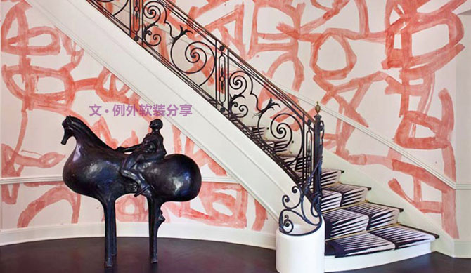 【創意軟裝設計】一筆色彩涂鴉你的世界-別墅設計_軟裝設計_室內設計_豪宅設計-深圳例外軟裝設計公司