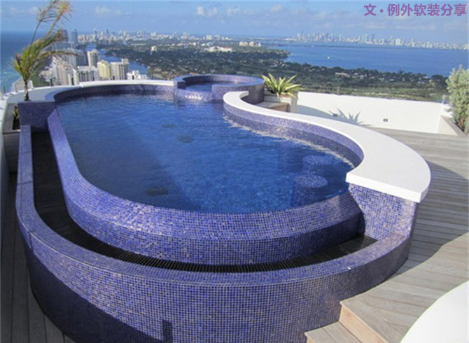 家居豪宅，就該有個私家泳池-別墅設計,軟裝設計,室內設計,豪宅設計,深圳例外軟裝設計公司