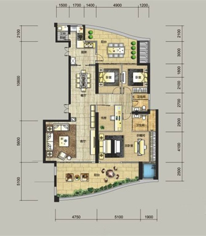 深中潤君臨海域·臻璽別墅室內設計動態-別墅設計,軟裝設計,室內設計,豪宅設計,深圳例外軟裝設計公司