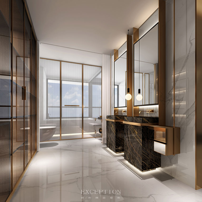 别墅软装设计、深圳软装设计、深圳软装公司、深圳别墅设计-例外（香港）国际陈设艺术顾问有限公司